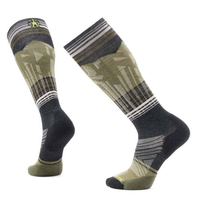 Smartwool Smartwool Ski Targeted Cushion Summit Shot OTC Socks - Men's Black Medium
