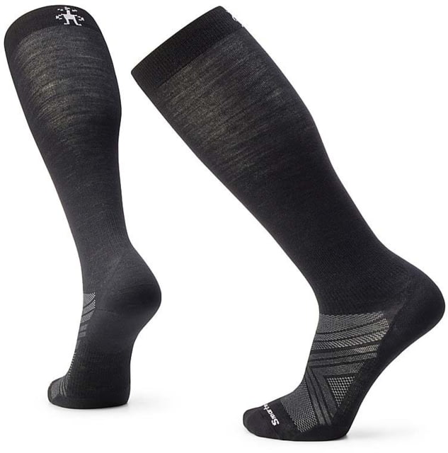 Smartwool Ski Zero Cushion Extra Stretch OTC Socks - Mens Black 2XL