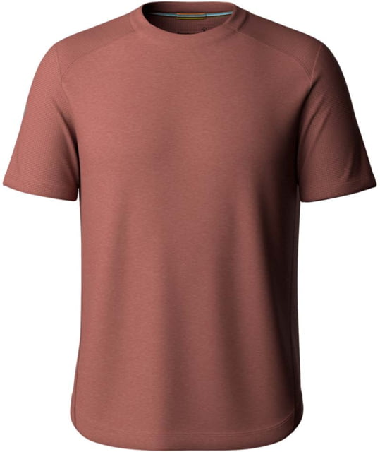 Smartwool Active Mesh T-Shirt - Men's Burnt Sienna Heather Medium