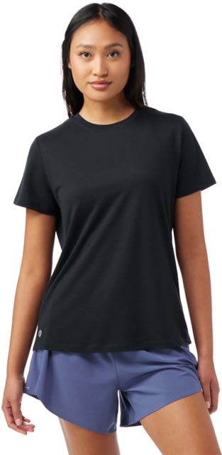 Smartwool Smartwool Active Mesh T-Shirt - Women's Black Large - $47.60 at CampSaver.com