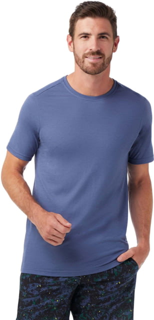 Smartwool Active T-Shirt - Men's Nightfall Blue 2XL