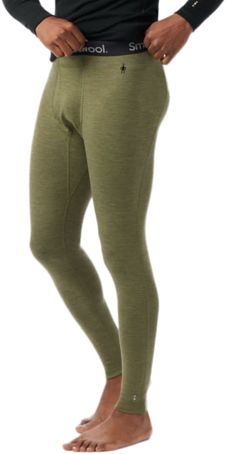 Smartwool Smartwool Classic Thermal Merino Base Layer Bottom - Men's Winter Moss Heather Small