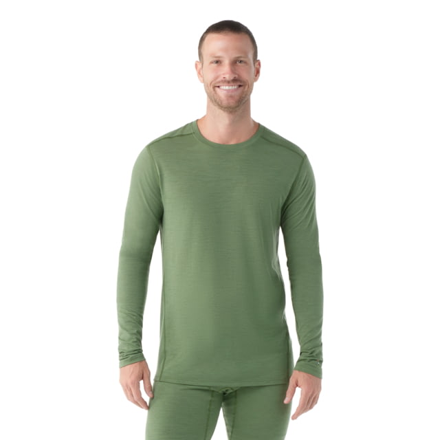 Smartwool Smartwool Classic Thermal Merino Base Layer Crew - Men's Nightfall Blue Heather Small