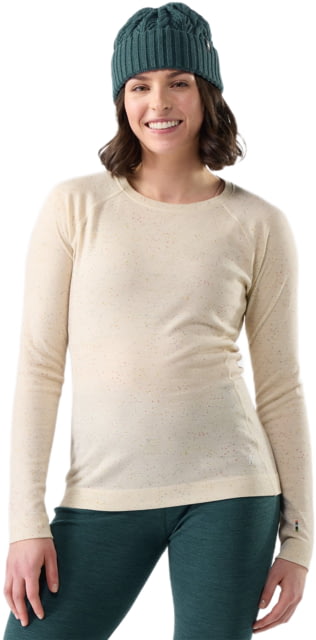 Smartwool Smartwool Classic Thermal Merino Base Layer Crew - Women's Almond Donegal Small