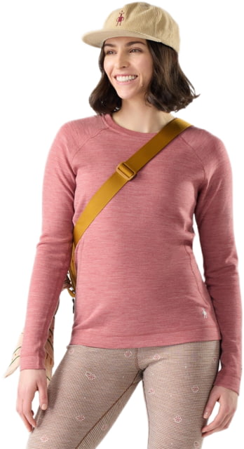 Smartwool Smartwool Classic Thermal Merino Base Layer Crew - Women's Rosewood Heather Medium