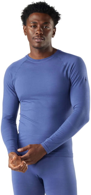 Smartwool Smartwool Intraknit All-Season Merino Base Layer Crew - Men's Nightfall Blue Large