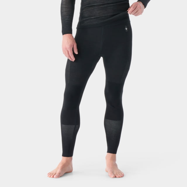 Smartwool Smartwool Intraknit Thermal Merino Base Layer Bottom - Men's Black/White Large