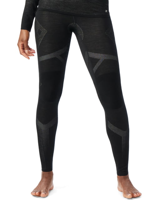 Smartwool Smartwool Intraknit Thermal Merino Base Layer Bottom - Women's 960 Black-White Large