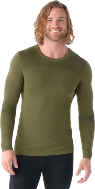 Smartwool Smartwool Intraknit Thermal Merino Base Layer Crew - Men's K18 Winter Moss Small
