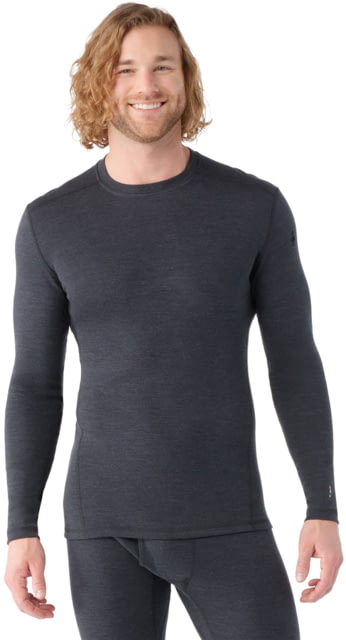 Smartwool Smartwool Merino 250 Baselayer Crew - Men's Charcoal Heather Medium