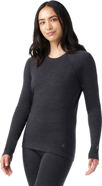 Smartwool Smartwool Merino 250 Baselayer Crew - Women's Charcoal Heather Large