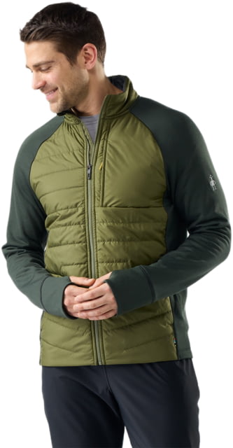 Smartwool Smartloft Hybrid Jacket - Men's Winter Moss Small