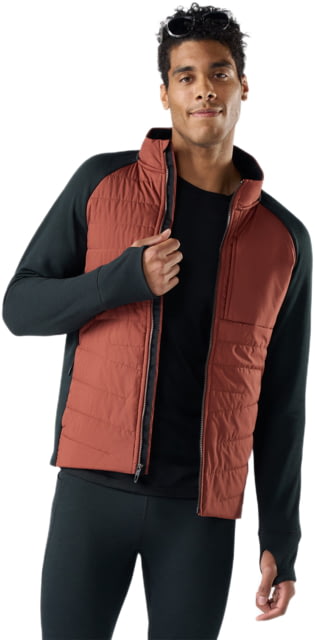 Smartwool Smartloft Hybrid Jacket - Men's Burnt Sienna Medium