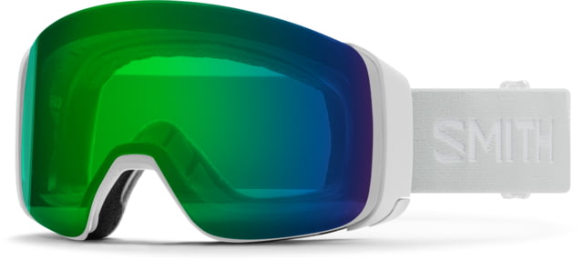 Smith 4D Mag Goggle ChromaPop Everyday Green Mirror White Vapor