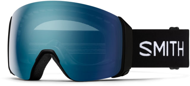 Smith 4D Mag XL Goggle MAG Series Black ChromaPop Everyday Blue Mirror Lens