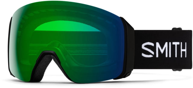 Smith 4D Mag XL Goggle MAG Series Black ChromaPop Everyday Green Mirror Lens