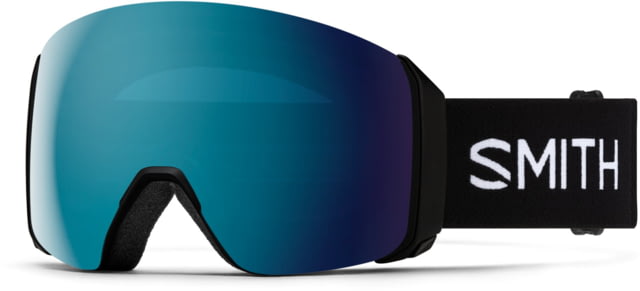 Smith 4D Mag XL Goggle MAG Series Black ChromaPop Sun Blue Mirror Lens