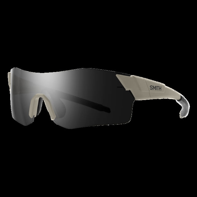 Smith Arena Elite Sunglasses Tan 499 Frame ChromaPop Black Lens