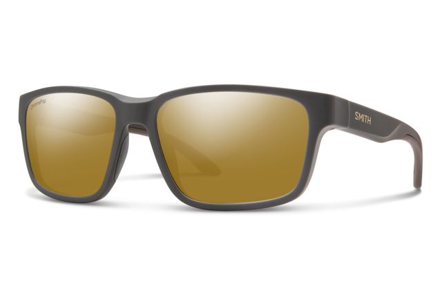 Smith Basecamp Sunglasses Matte Gravy Frame ChromaPop Polarized Bronze Mirror Lens