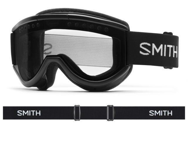 Smith Cariboo OTG Snow Goggles Black Clear Lens