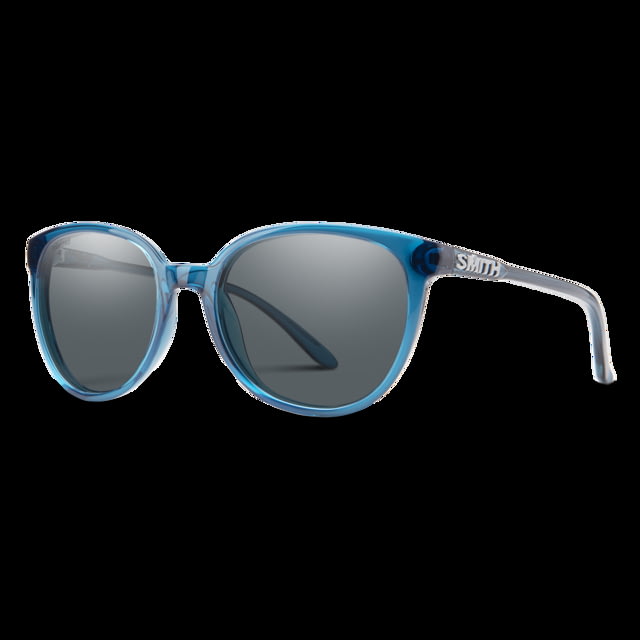 Smith Cheetah Sunglasses Cool Blue Frame Polarized Gray Lens