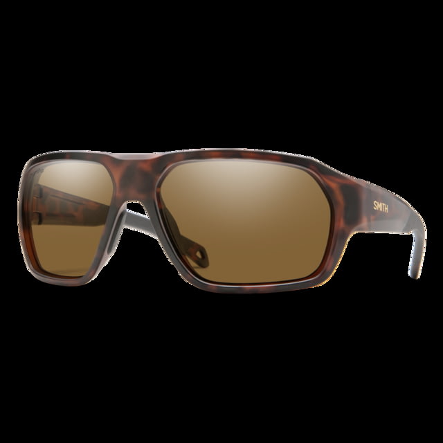 Smith Deckboss Sunglasses Matte Tortoise Frame ChromaPop Polarized Brown Lens