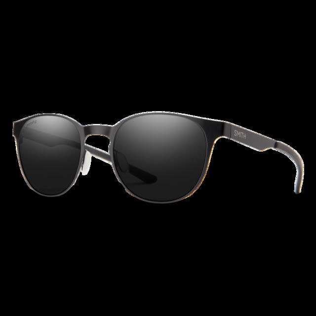 Smith Eastbank Metal Sunglasses Matte Black Frame ChromaPop Polarized Black Lens