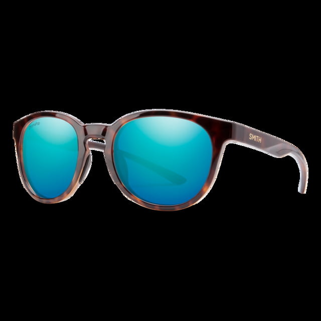 Smith Eastbank Sunglasses Tortoise Frame ChromaPop Polarized Opal Mirror Lens