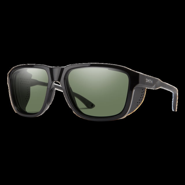 Smith Embark Sunglasses Black Frame ChromaPop Polarized Gray Green Lens