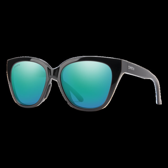 Smith Era Sunglasses Black Frame ChromaPop Polarized Opal Mirror Lens