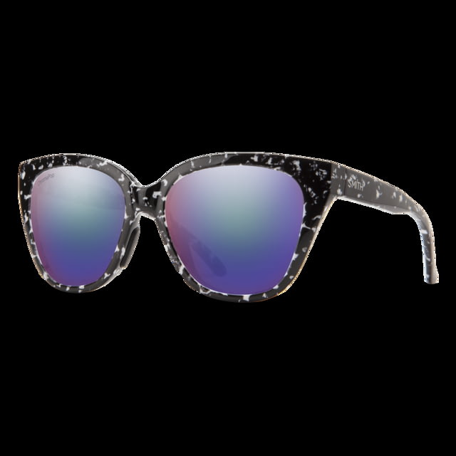Smith Era Sunglasses Black Marble Frame ChromaPop Polarized Violet Mirror Lens