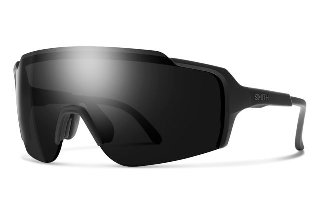 Smith Flywheel Sunglasses Matte Black Frame ChromaPop Black Lens