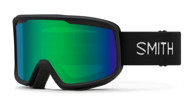 Smith Frontier Goggles Black Green Sol-X Mirror