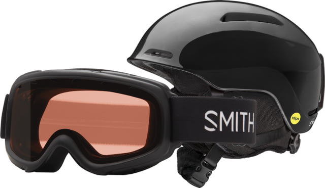 Smith Glide Jr. MIPS/Gambler Combo Helmet Black Youth Small