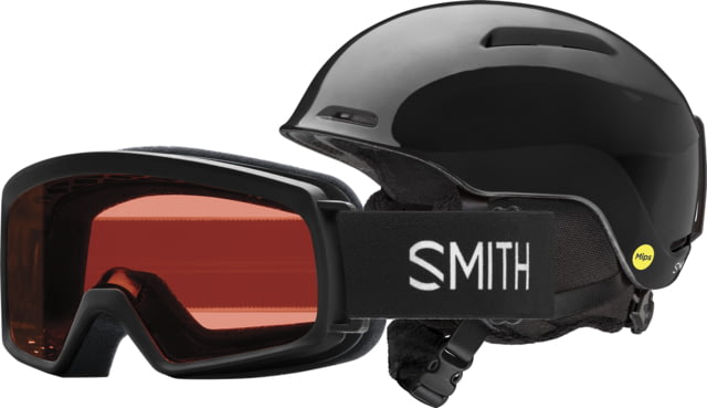 Smith Smith Glide Jr. MIPS/Rascal Combo Helmet Black Youth Extra Small