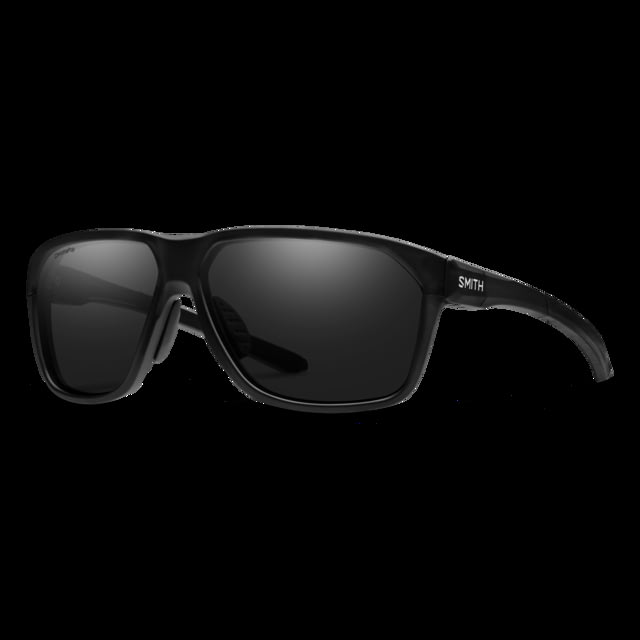 Smith Leadout PivLock Sunglasses Matte Black Frame ChromaPop Black Lens
