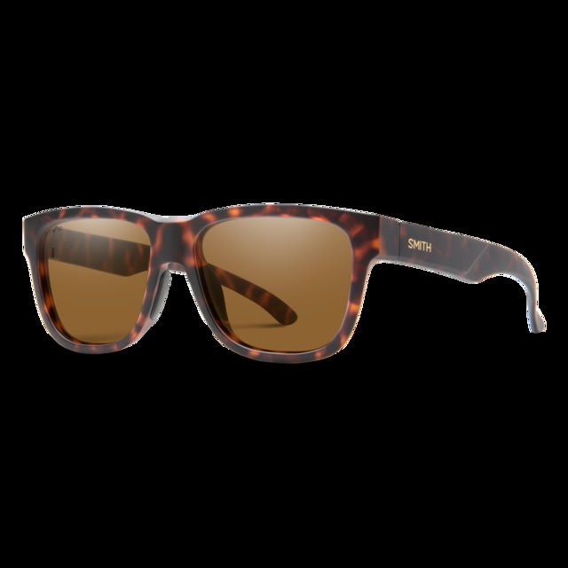Smith Lowdown Slim 2 Sunglasses Matte Tortoise Frame ChromaPop Polarized Brown Lens