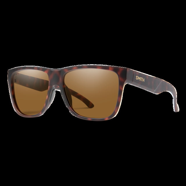Smith Lowdown XL 2 Sunglasses Matte Tortoise Frame ChromaPop Polarized Brown Lens