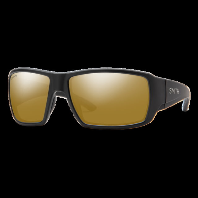 Smith Operator's Choice Elite Sunglasses Matte Black Frame ChromaPop+ Elite Polarized Bronze Mirror Lens