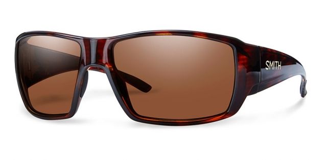 Smith Optics Guide's Choice Sunglasses Polarchromic Copper Lens Havana Frame