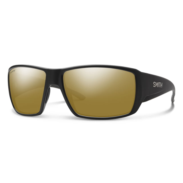 Smith Optics Smith Optics Guides Choice Sunglasses Matte Black Frame Polarized Bronze Lens