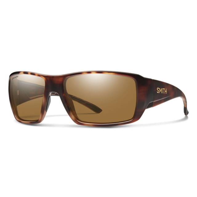 Smith Optics Guide's Choice XL Sunglasses Matte Havana Frame ChromaPop Polarized Brown Lens