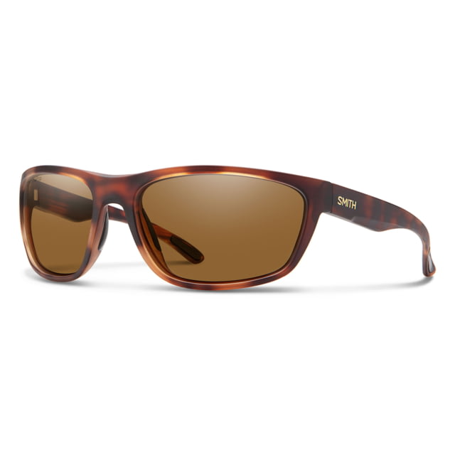 Smith Optics Redding Sunglasses Matte Tortoise Frame Polarized Brown Lens