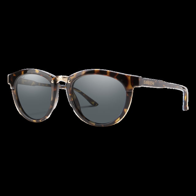 Smith Questa Sunglasses Vintage Tortoise Frame Polarized Gray Lens