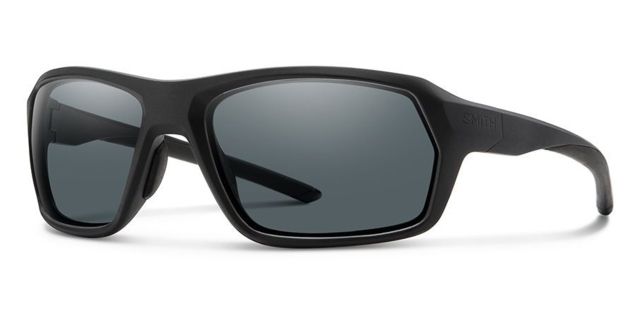 Smith Rebound Elite Sunglasses Matte Black Frame Gray Lens