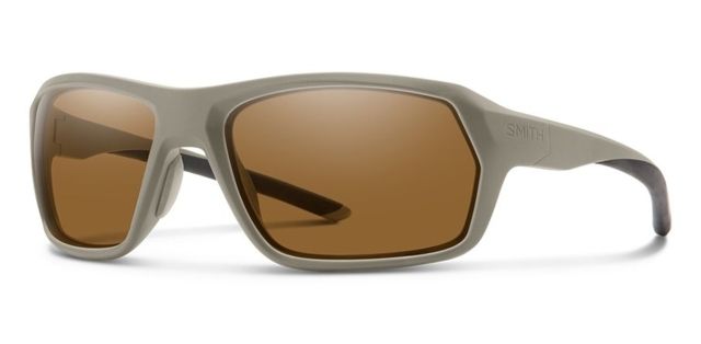 Smith Rebound Elite Sunglasses Tan 499 Frame Polarized Brown Lens
