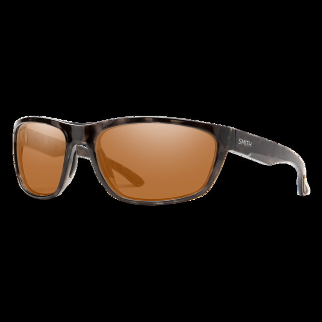 Smith Optics Redding Sunglasses Black Tortoise Frame Polarchromic Copper Mirror Lens