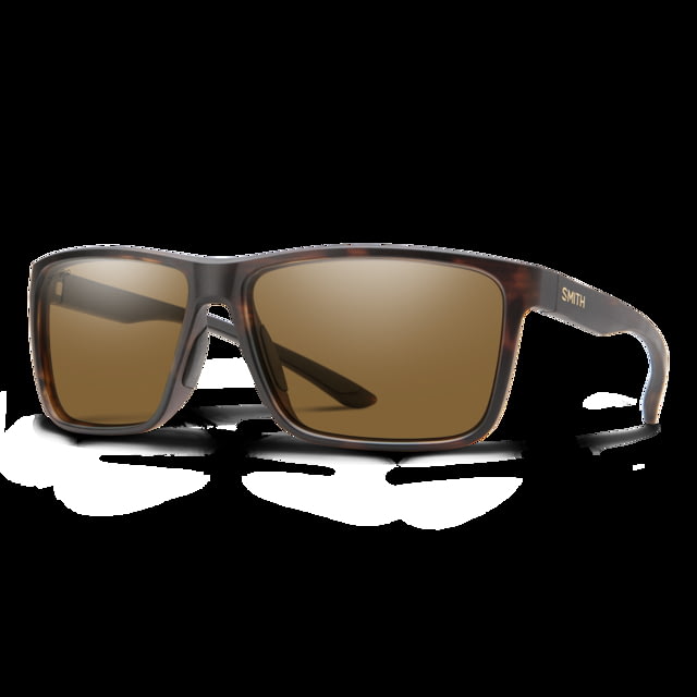 Smith Optics Riptide Sunglasses Matte Tortoise Frame ChromaPop Polarized Brown Lens