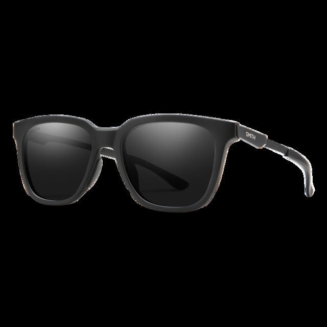 Smith Roam Sunglasses Matte Black Frame ChromaPop Polarized Black Lens