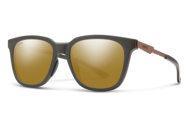 Smith Roam Sunglasses Matte Gravy Frame ChromaPop Polarized Bronze Mirror Lens